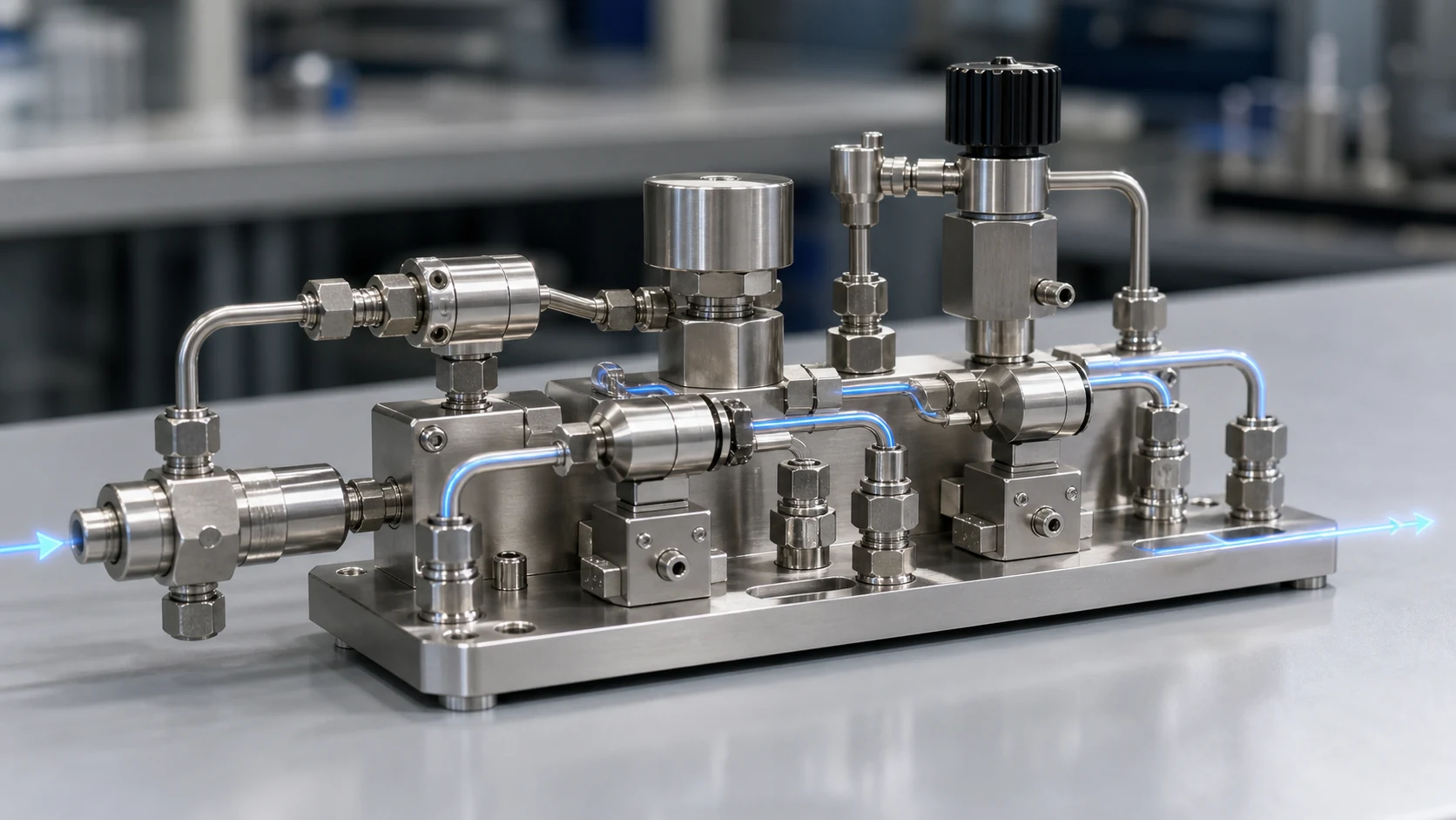 Gas purge industrial application for Fixed Flow Controls